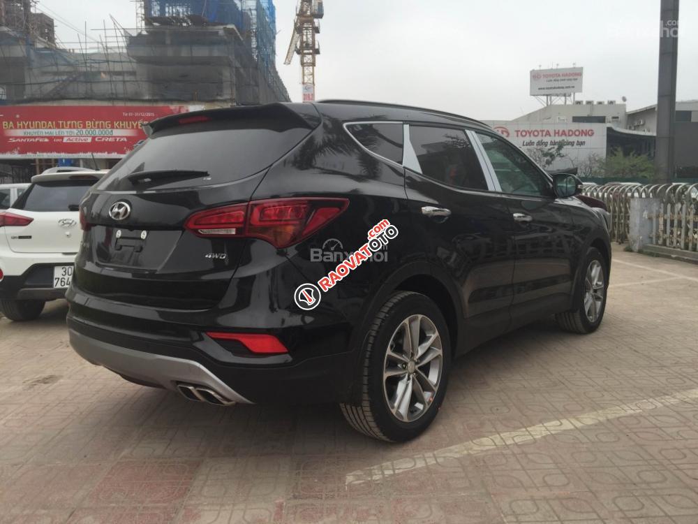 Cần bán Hyundai Santa Fe đời 2018, màu đen, xe nhập. Liên hệ: 0905976950-2