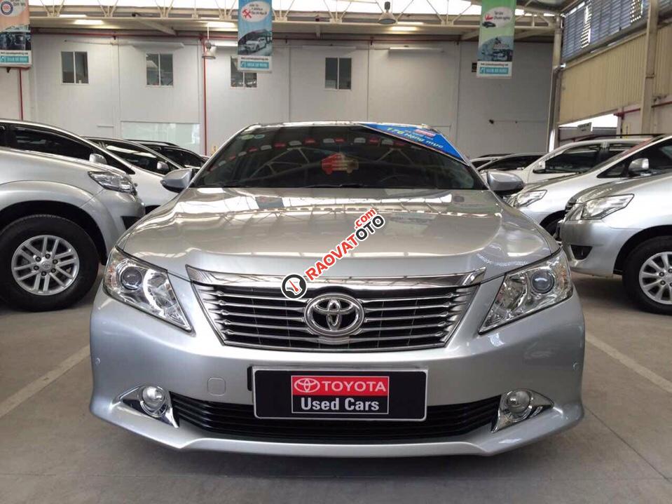 Bán xe Camry 2.5Q sản xuất 2013 màu bạc-0