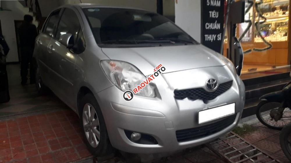 Bán ô tô Toyota Yaris 1.5 AT đời 2012, màu bạc, nhập khẩu chính chủ, 440tr-5