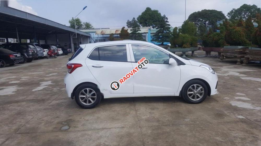 Bán Hyundai Grand i10 1.0 MT năm 2014, màu trắng, nhập khẩu xe gia đình-2