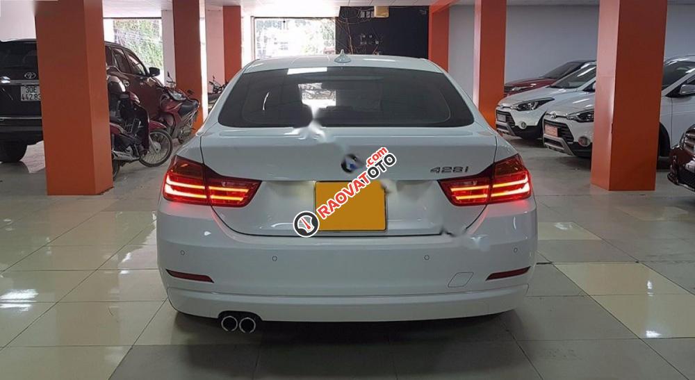 Bán ô tô BMW 4 Series 428i Gran Coupe 2015, màu trắng, nhập khẩu-4