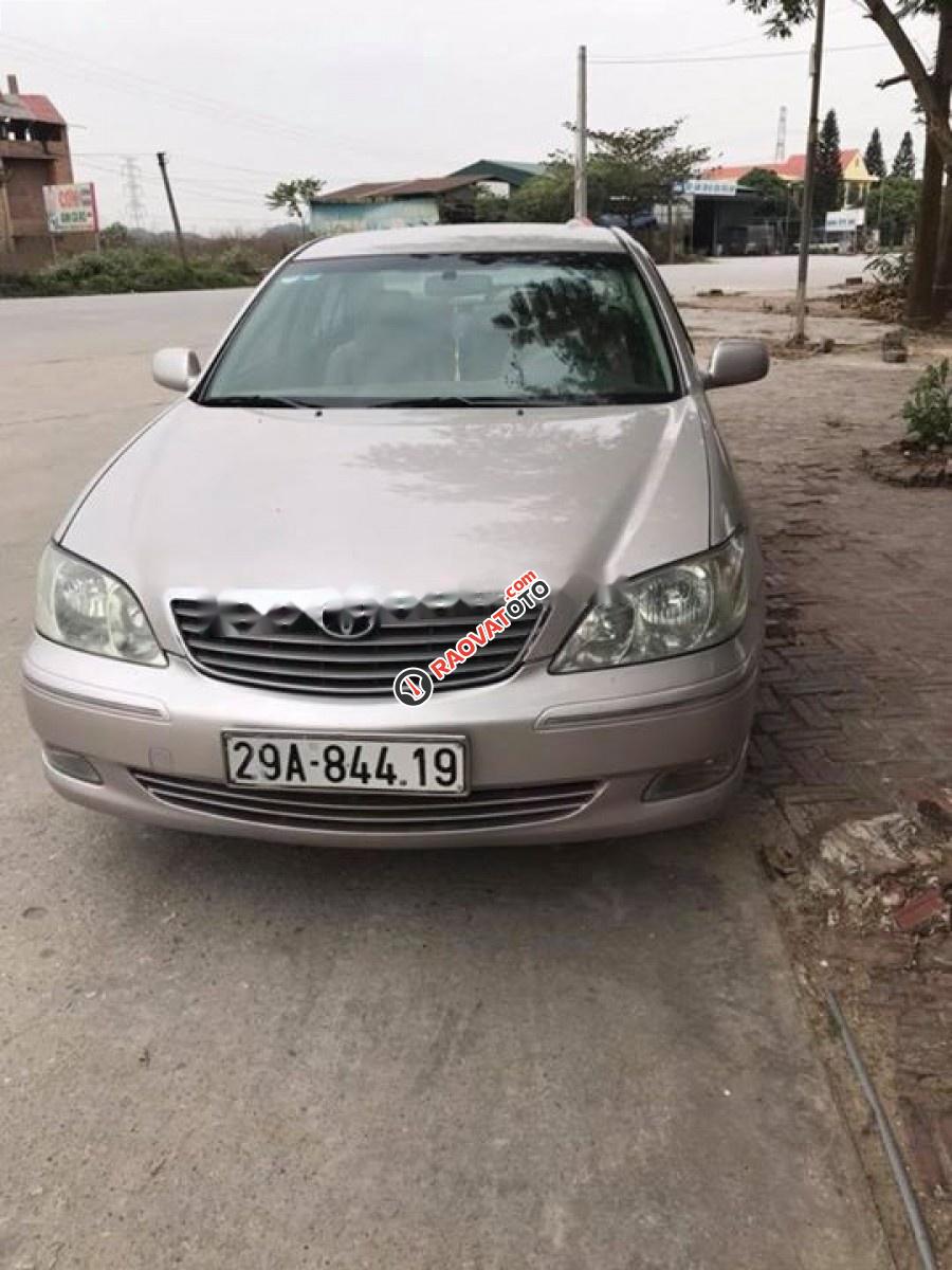 Cần bán gấp Toyota Camry đời 2002, màu bạc-6