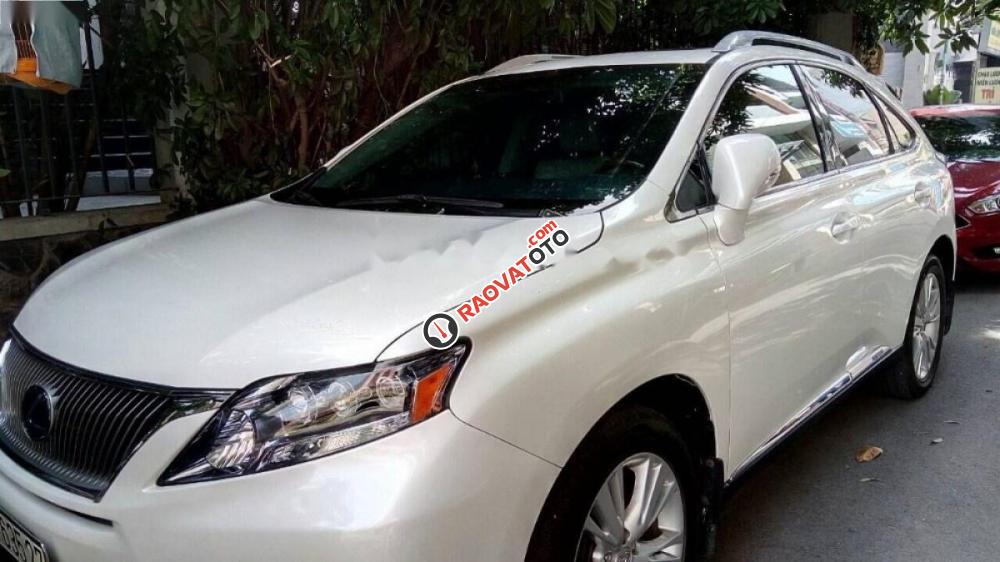 Cần bán Lexus RX 450h năm 2010, màu trắng, xe nhập-0