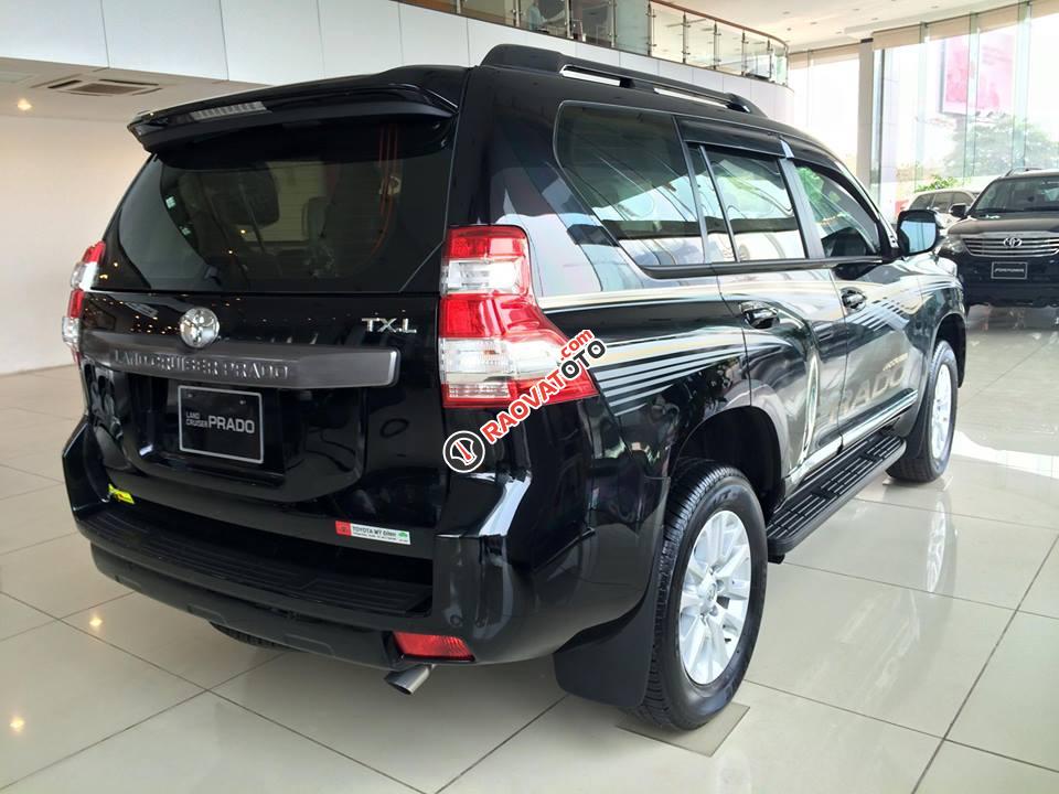 Toyota Land Cruiser Prado đen lịch lãm - Giá tốt nhất quý 1/2017 - Liên hệ đặt xe/ hotline: 0973.306.136-2