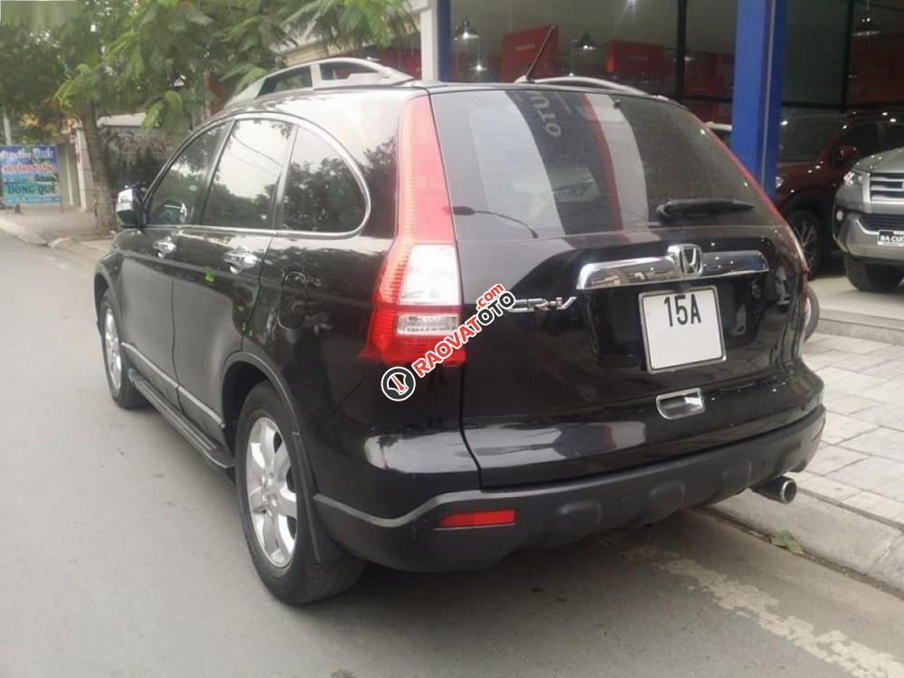 Cần bán gấp Honda CR V 2.4 AT năm 2009, màu đen số tự động, 500tr-2