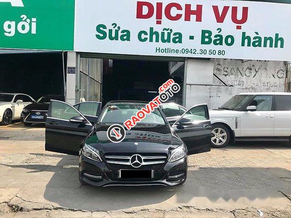 Cần bán xe Mercedes C200 đời 2015, màu đen, xe nhập-0