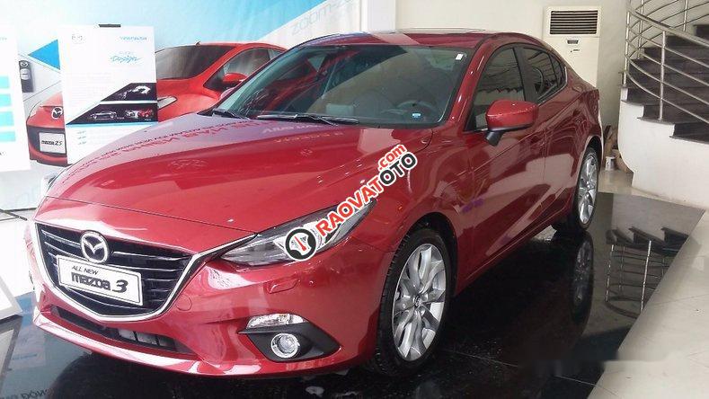 Bán Mazda 3 đời 2017, màu đỏ, giá 650tr-1