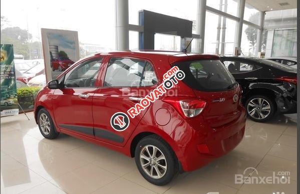 Bán gấp Hyundai Grand i10 1.0MT đỏ, siêu tiết kiệm xăng, hỗ trợ vay tối đa 90%. Liên hệ: 0905976950-2