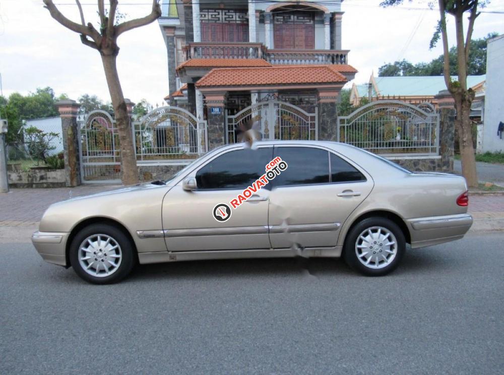 Bán xe Mercedes E240 AT 2000, màu vàng cát-2