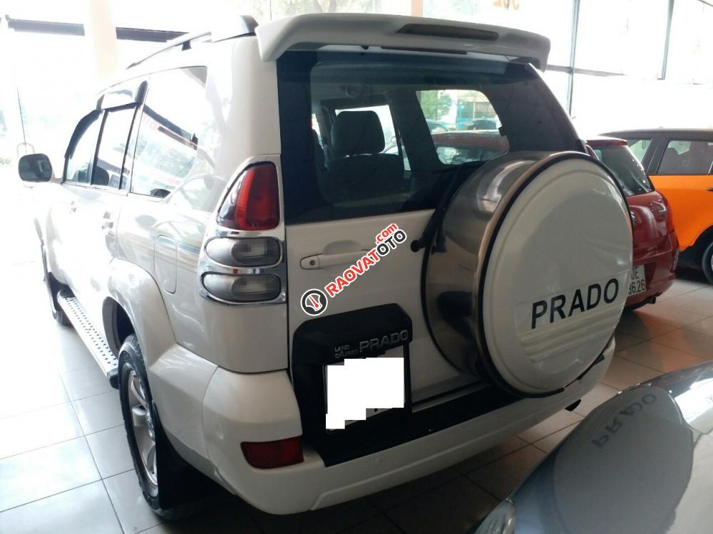 Toyota Prado GX 2.0,máy dầu, số sàn, 2 cầu, màu trắng, sản xuất 2006-11