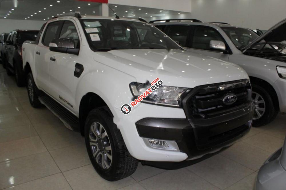 Bán ô tô Ford Ranger Wildtrak 3.2L 4x4 AT đời 2017, màu trắng, nhập khẩu, 925 triệu-1