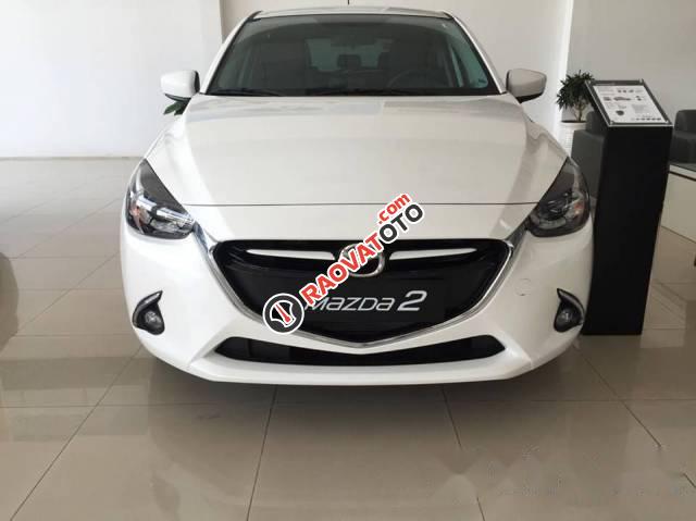 Cần bán xe Mazda 2 1.5AT năm 2017, màu trắng-0