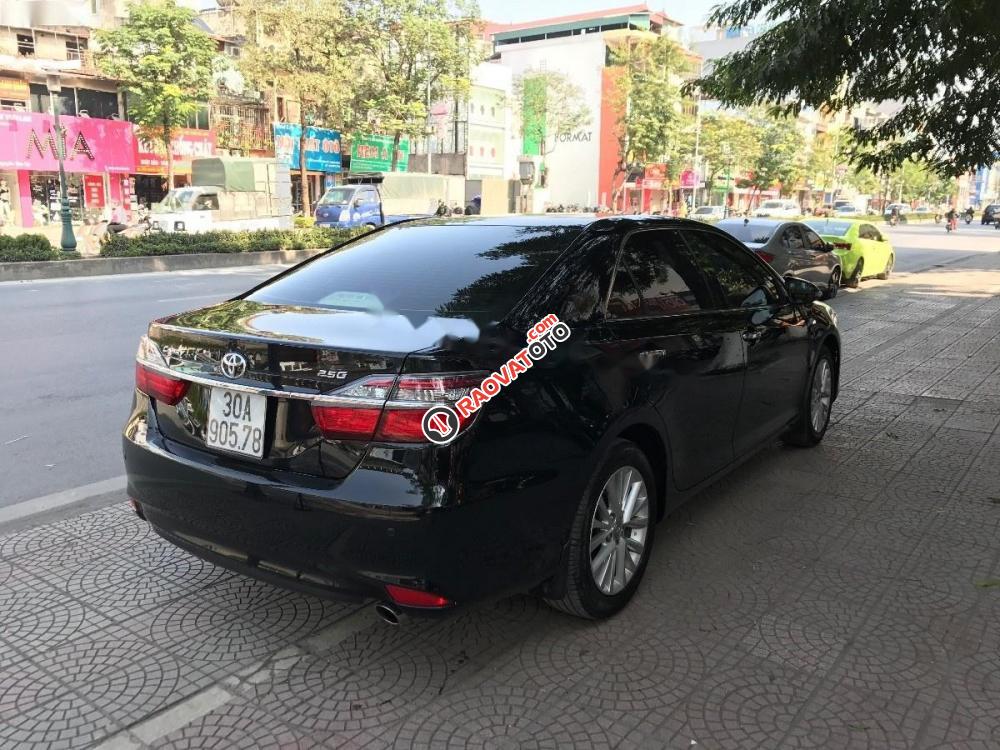 Bán Toyota Camry 2.5G đời 2015, màu đen-1