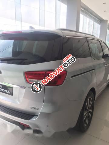 Bán Kia Sedona sản xuất 2016, màu bạc-4