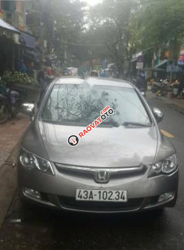 Bán Honda Civic 1.8 AT năm 2008, màu xám số tự động, 335 triệu-1