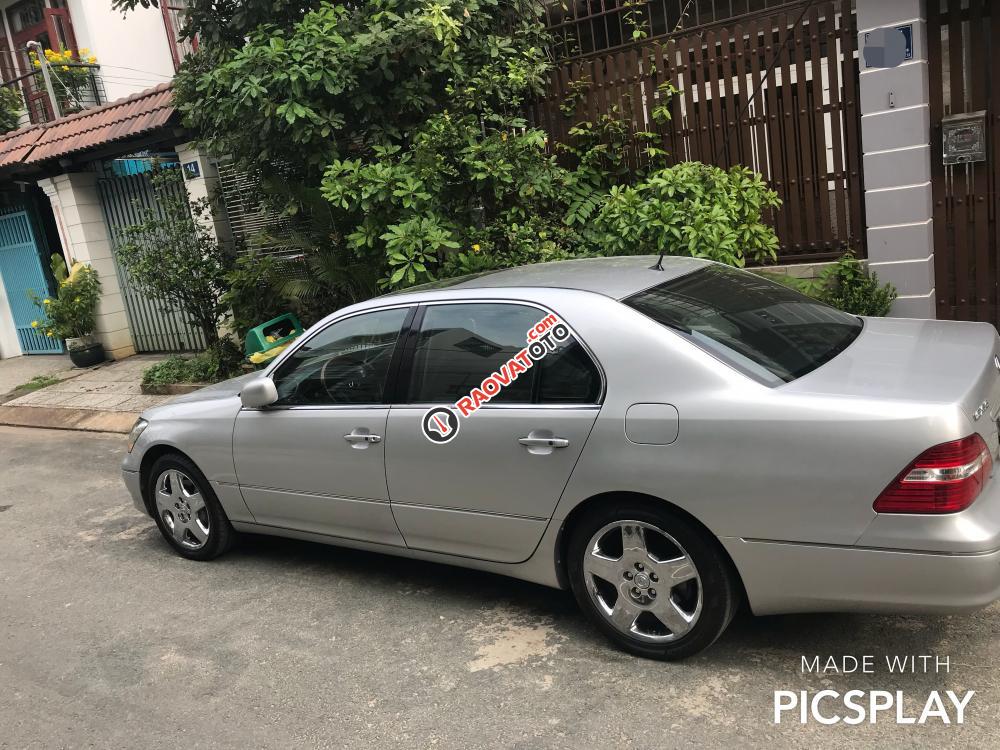 Bán xe Lexus LS 430 đời 2005, màu bạc, xe nhập, giá tốt-3