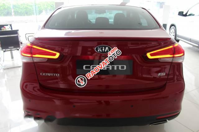 Cần bán xe Kia Cerato đời 2017, màu đỏ-4