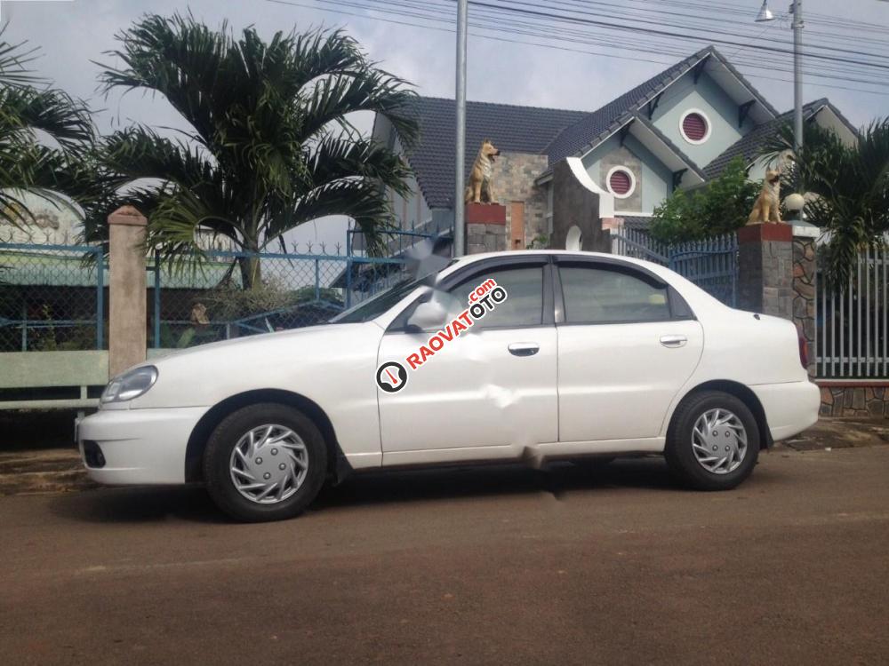 Bán ô tô Daewoo Lanos đời 2003, màu trắng, giá chỉ 98 triệu-4