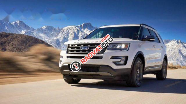 Bán Ford Explorer Exploer sản xuất 2017, màu trắng, xe nhập-1