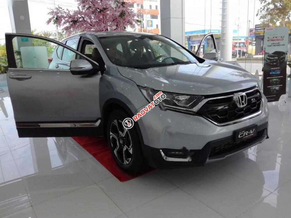 Cần bán xe Honda CR V E đời 2017, màu bạc, nhập khẩu-1