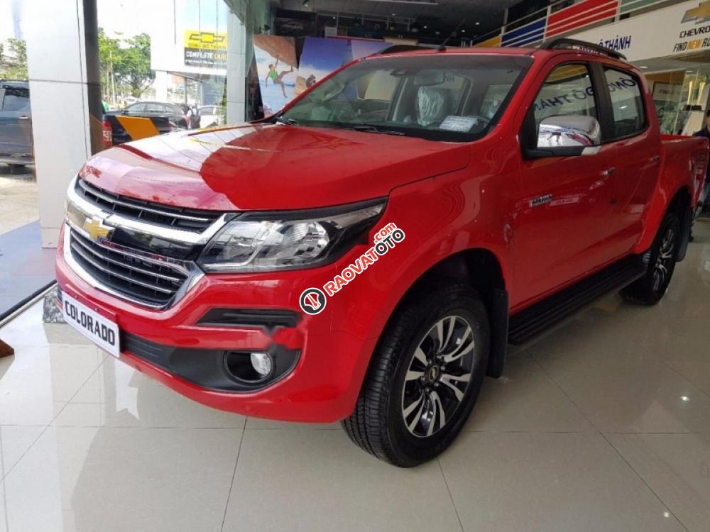 Bán Chevrolet Colorado LTZ 2.8L 4x4 AT sản xuất 2017, màu đỏ, nhập khẩu nguyên chiếc, giá 809tr-6