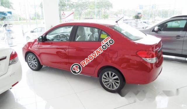 Bán xe Mitsubishi Attrage đời 2017, màu đỏ, xe nhập, giá tốt-5