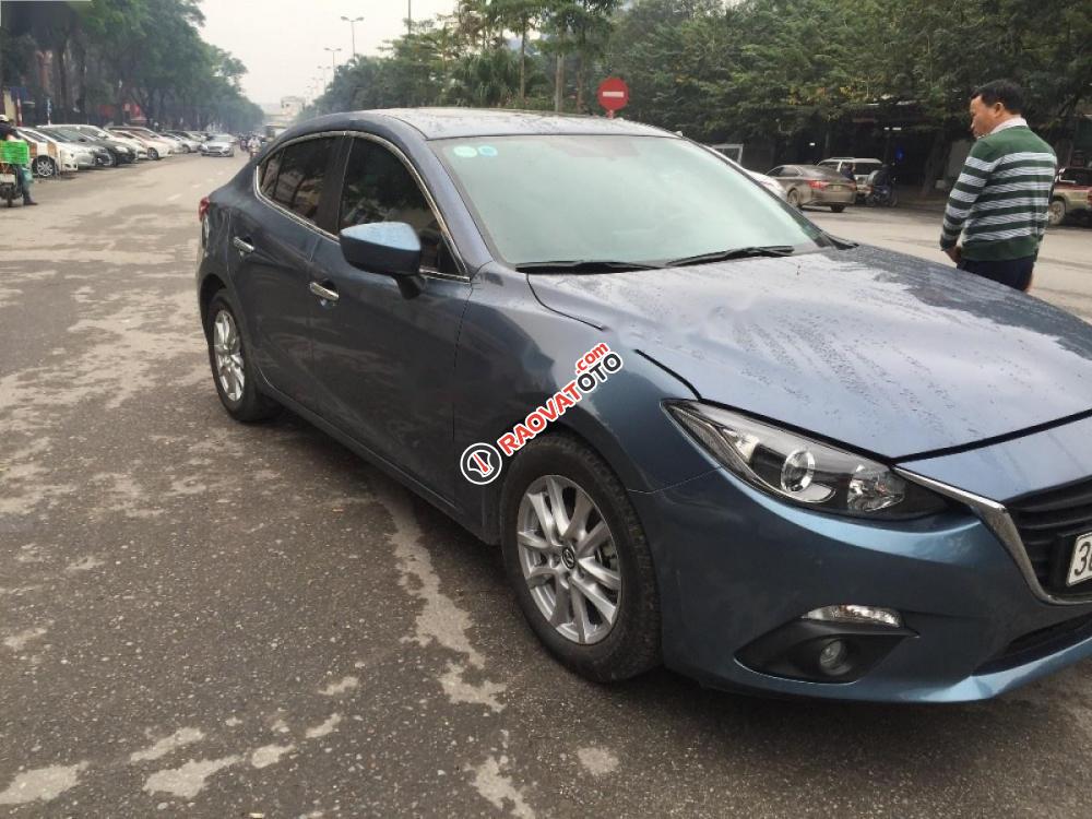 Bán xe Mazda 3 1.5AT đời 2016, màu xanh lam số tự động, giá cạnh tranh-2