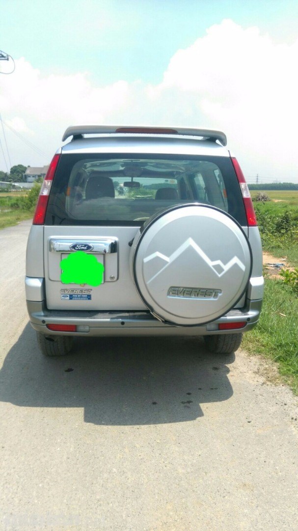 Bán Ford Everest đời 2008, màu bạc, nhập khẩu-0