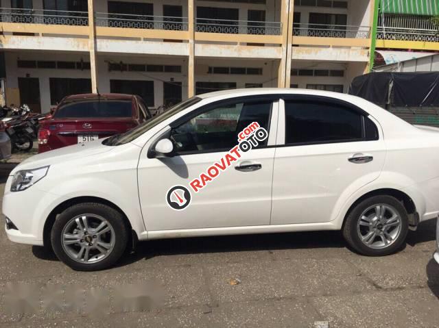 Bán Chevrolet Aveo MT đời 2016, màu trắng, 375 triệu-2