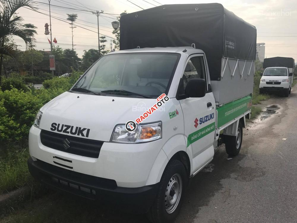 Suzuki Carry Pro đời 2017, màu trắng, thùng siêu dài nhập khẩu, liên hệ Suzuki Vân Đạo - 0983.489.598-3