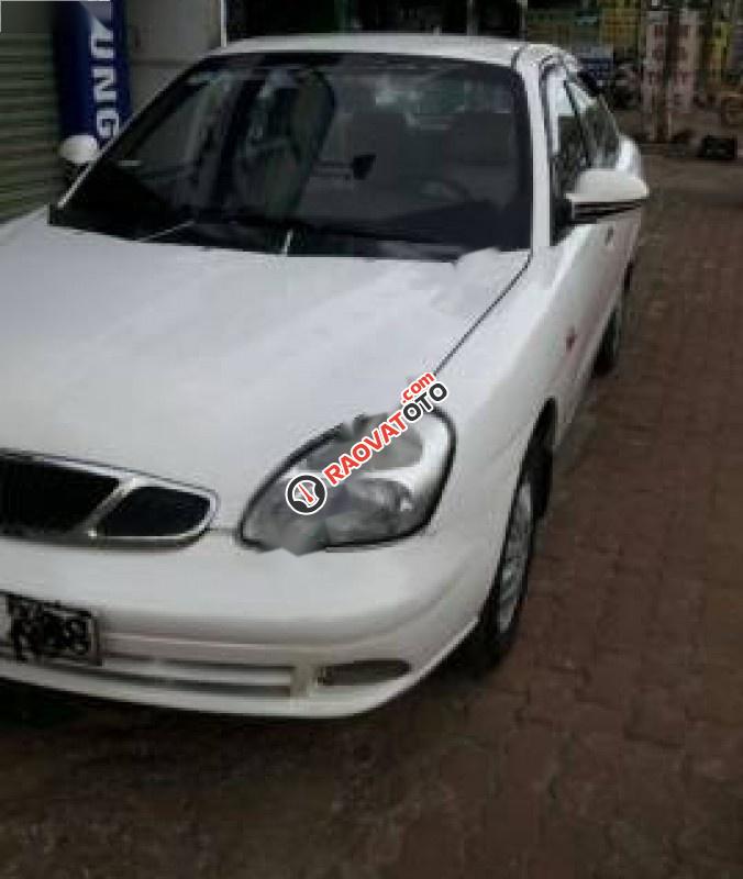 Cần bán lại xe Daewoo Nubira II 1.6 đời 2003, màu trắng, giá chỉ 95 triệu-1