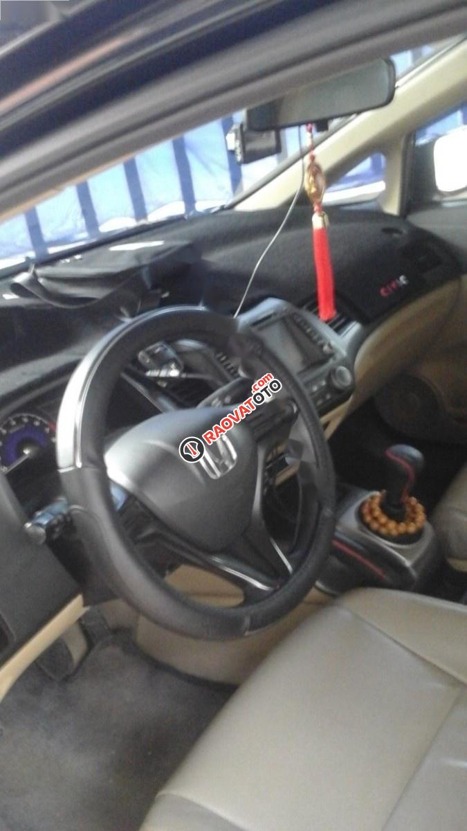 Cần bán xe Honda Civic 1.8 đời 2007, màu đen-3