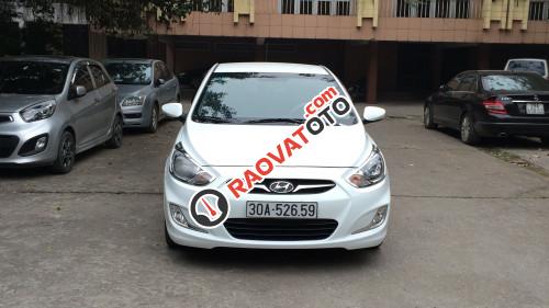 Cần bán xe Hyundai Accent 1.4 AT đời 2011, màu trắng, giá 410tr-1