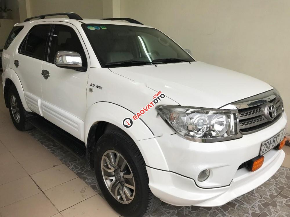 Cần bán Toyota Fortuner TRD Sportivo 4x4 AT năm 2012, màu trắng chính chủ, 675tr-2