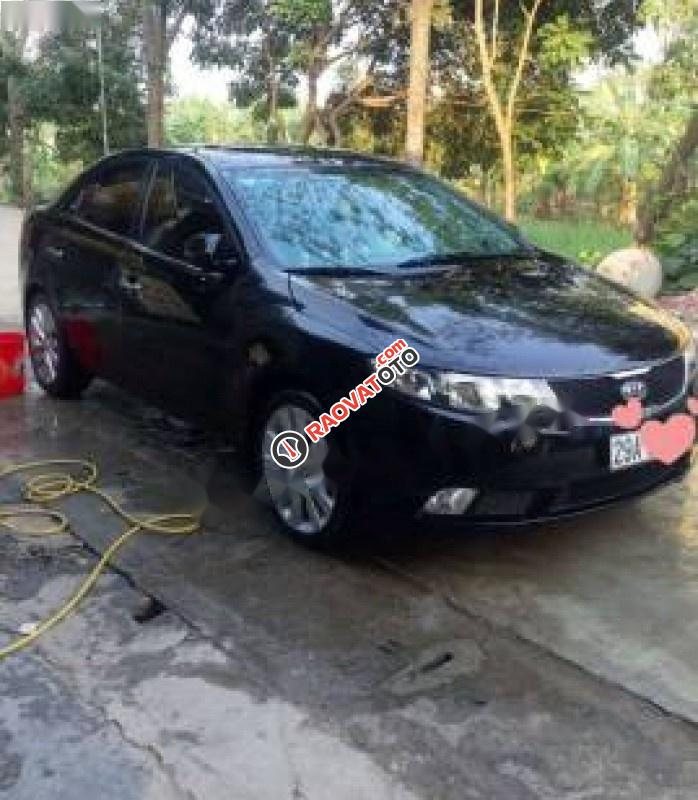 Cần bán xe Kia Cerato sản xuất 2009, màu đen, nhập khẩu nguyên chiếc, giá cạnh tranh-1