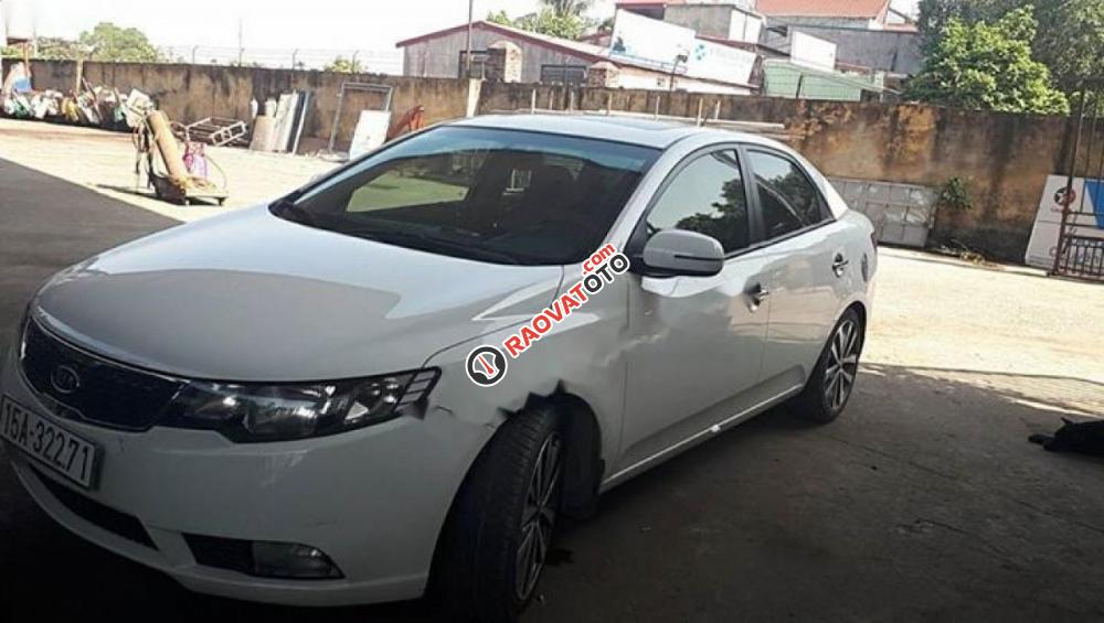 Bán Kia Forte SX 1.6 AT sản xuất 2012, màu trắng số tự động-1