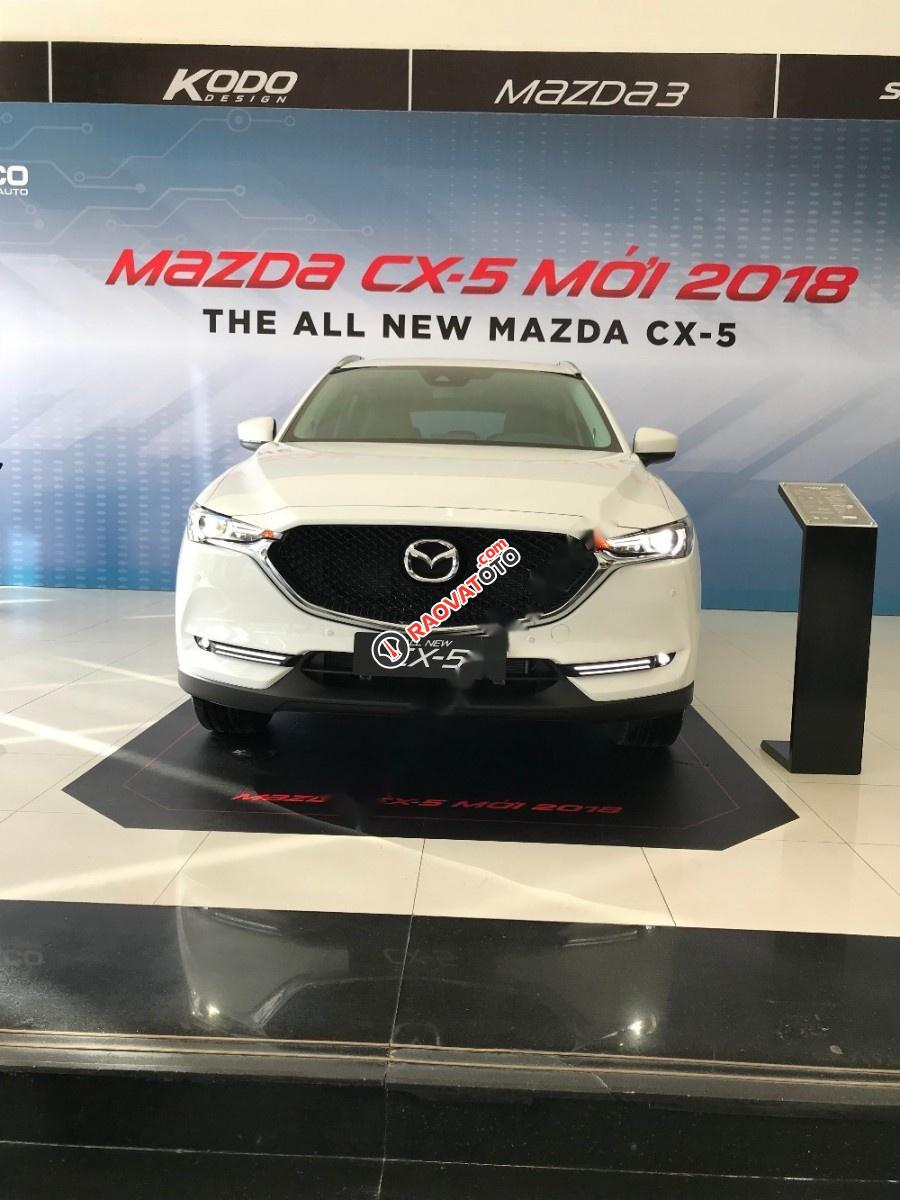 Cần bán xe Mazda CX 5 2.0 AT năm 2017, màu trắng-1