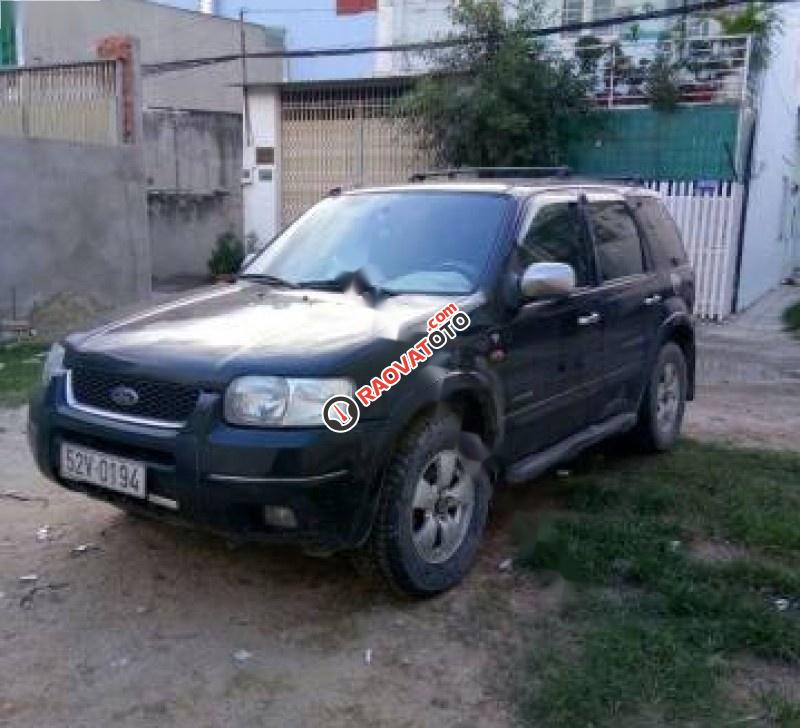 Bán xe Ford Escape đời 2002, màu đen, xe gia đình, giá cạnh tranh-0