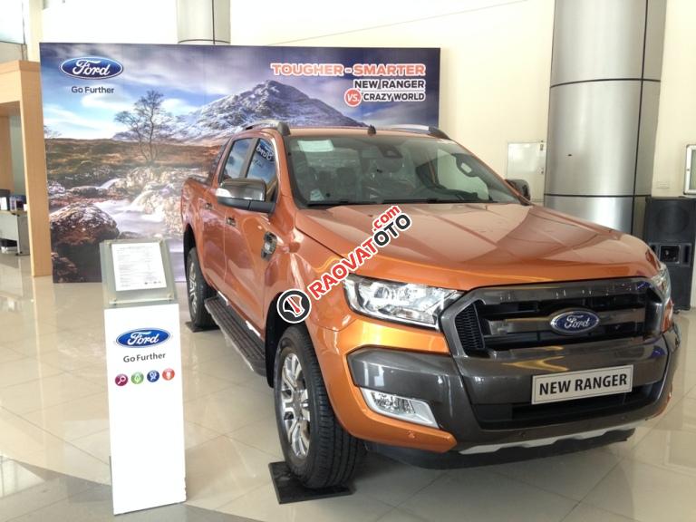 Bán Ford Ranger Wiltrak 3.2L đời 2018, đủ màu giao xe ngay, giá tốt. LH - 0911447166-0