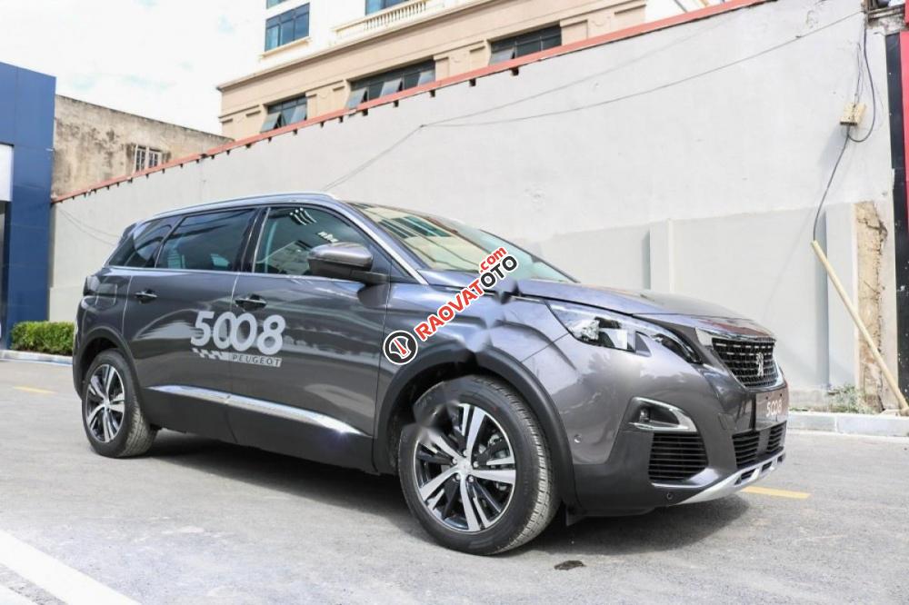 Bán xe Peugeot 5008 đời 2017, màu xám-1