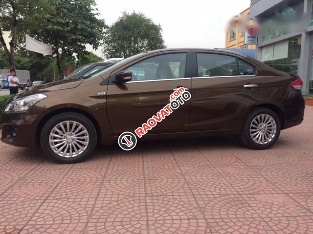 Bán xe Suzuki Ciaz đời 2016, màu nâu -0