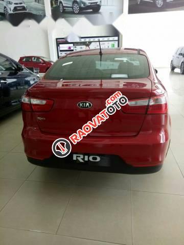 Bán Kia Rio đời 2017, màu đỏ, xe nhập-1