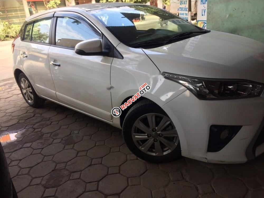 Bán xe Toyota Yaris đời 2014, màu trắng, nhập khẩu nguyên chiếc chính chủ, giá chỉ 525 triệu-3