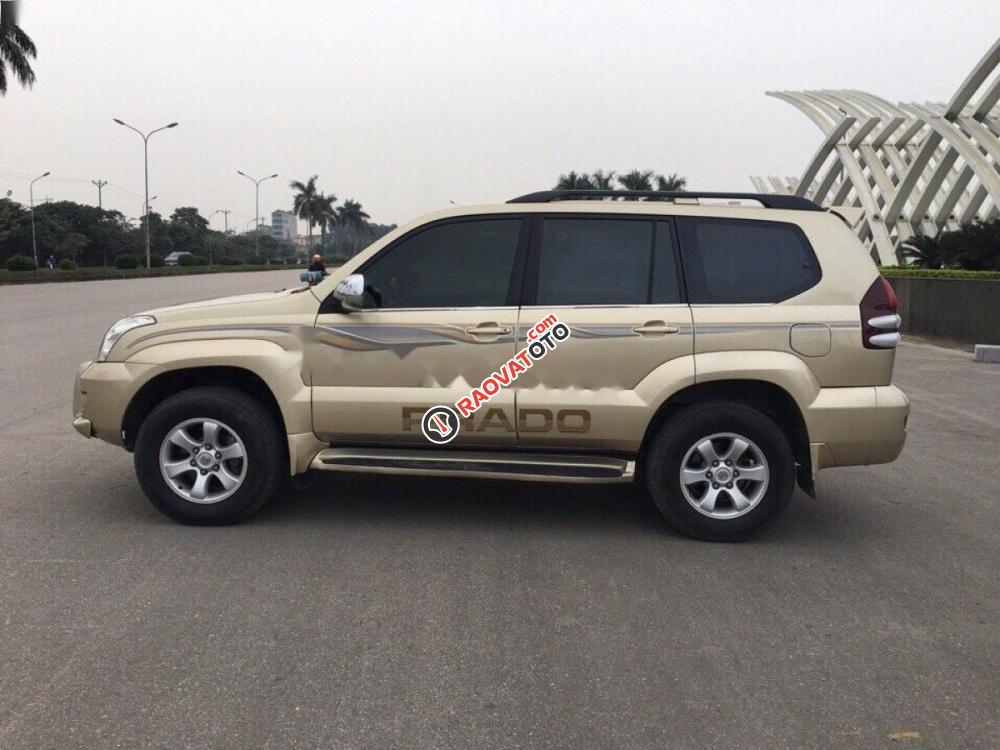 Bán Toyota Land Cruiser Prado GX đời 2007, màu vàng, xe nhập, 690tr-0