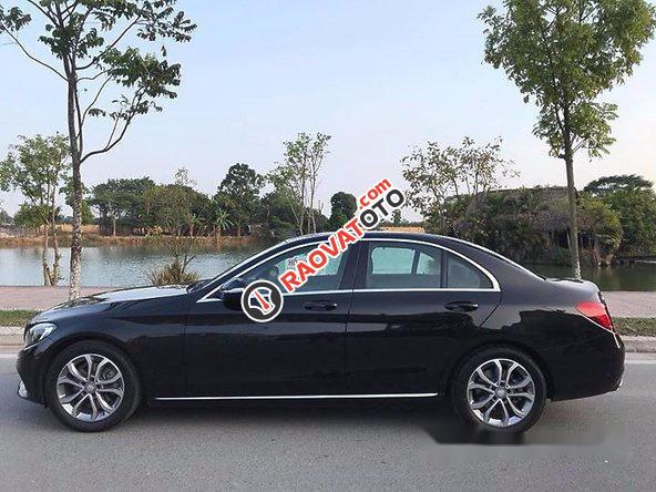 Bán Mercedes C200 sản xuất 2015, màu đen-4