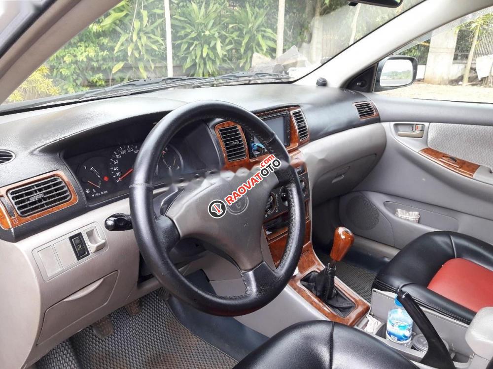 Cần bán gấp Toyota Corolla altis đời 2003, màu bạc chính chủ-4