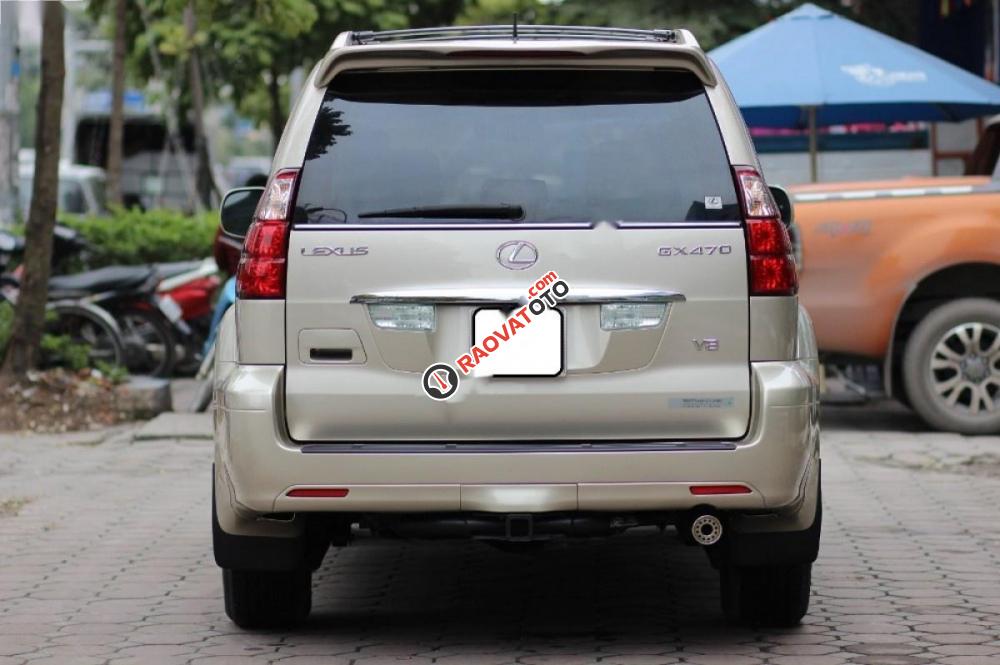 Bán xe Lexus GX 470 đời 2008, màu vàng, nhập khẩu số tự động-6