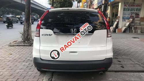 Bán ô tô Honda CR V 2.0 AT năm 2014, màu trắng đẹp như mới-1