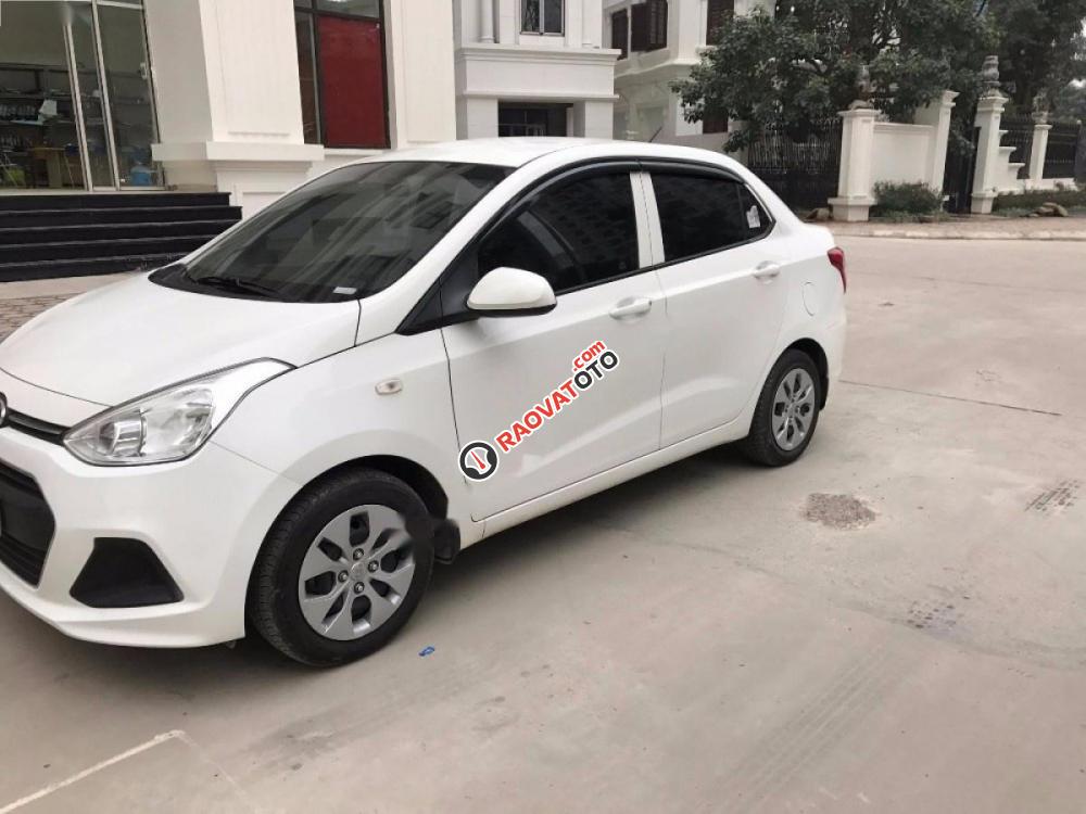 Cần bán gấp Hyundai Grand i10 1.2 MT Base đời 2016, màu trắng, nhập khẩu số sàn, giá chỉ 358 triệu-6