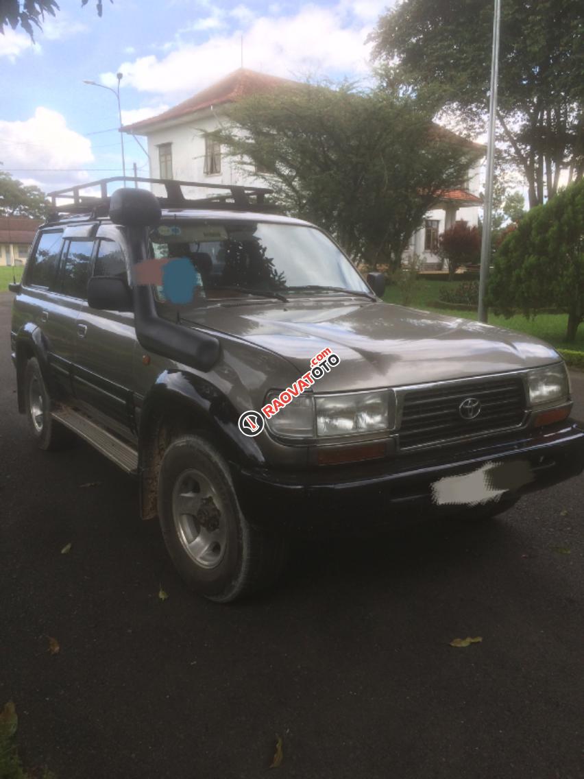 Bán xe Toyota Land Cruiser 1990, màu bạc, xe nhập-6